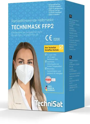 FFP2 Atemschutzmasken, TECHNIMASK weiß VPE 20 TechniSat Digital GmbH