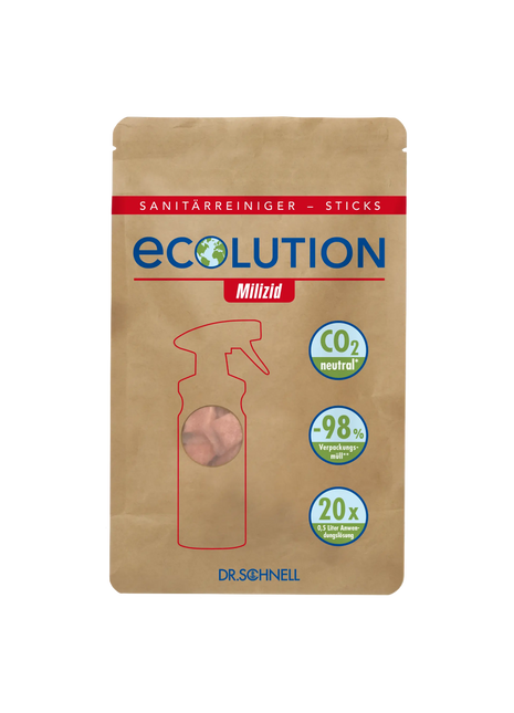 DR.SCHNELL Ecolution MILIZID Sticks, 1 Beutel a 20 Sticks - A+M Care