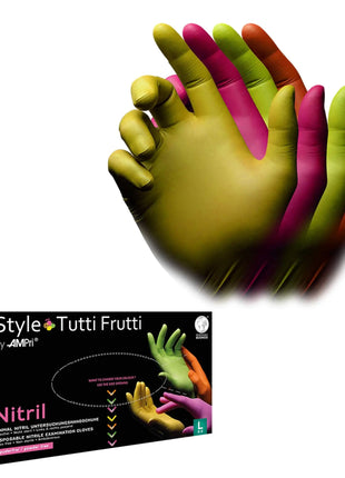 AMPri STYLE TUTTI FRUTTI Nitrilhandschuhe AMPri