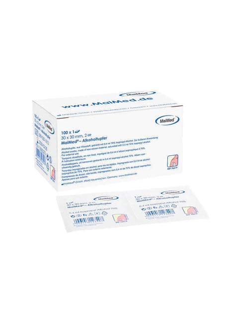 Alkoholtupfer, 3 x 3  cm Meditrade