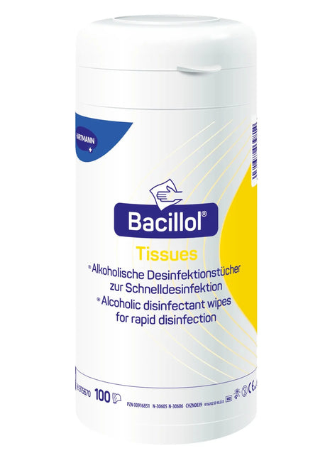 BODE Bacillol® Tissues, Spenderdose à 100 Tücher Hartmann