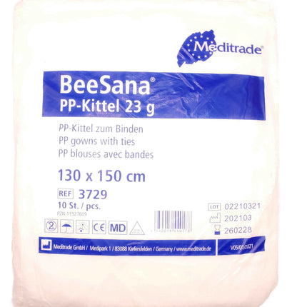 BeeSana® Infektionsschutzkittel 23g XL/XXL Meditrade