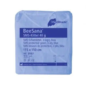 BeeSana® SMS-Kittel 40 g, blau Meditrade