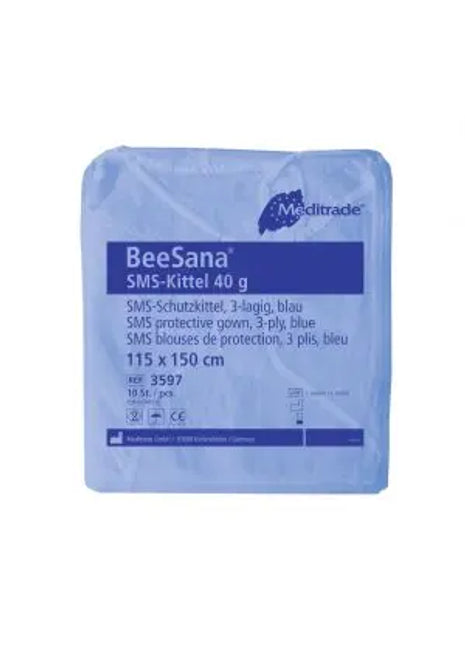 BeeSana® SMS-Kittel 40 g, blau Meditrade
