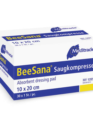 BeeSana® Saugkompresse, steril, 30 Stück Meditrade