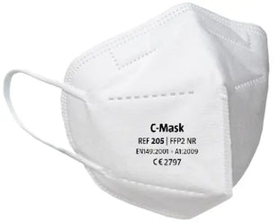 FFP2 Atemschutzmaske C-Mask, mit Ohrschlaufen Dach Schutzausrüstung
