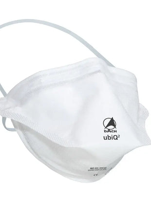 FFP2 Atemschutzmaske, ubiQ® mit Kopfschlaufen Dach Schutzausrüstung