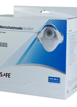 FFP3 Atemschutzmaske Komfort mit Ventil Dach Schutzausrüstung