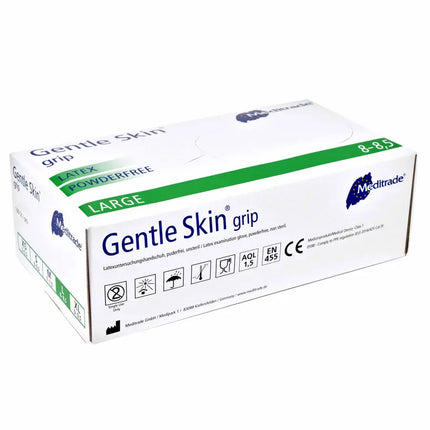 Gentle Skin® grip Untersuchungshandschuh aus Latex Meditrade