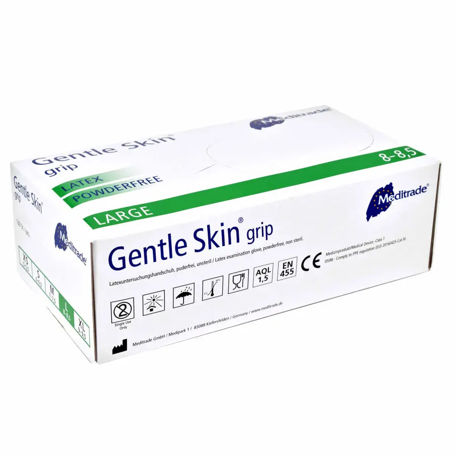 Meditrade Gentle Skin Compact 1221XLI Guanti Monouso, Taglia XL, Confezione da 100 Guanti Meditrade Gentle Skin Compact 1221XLI Guanti Monouso, Taglia XL, Confezione da 100 Guanti
