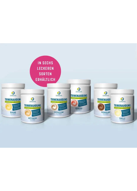 JONOVA Trinknahrung, Mischkarton 6 x 750g Dose Jonova