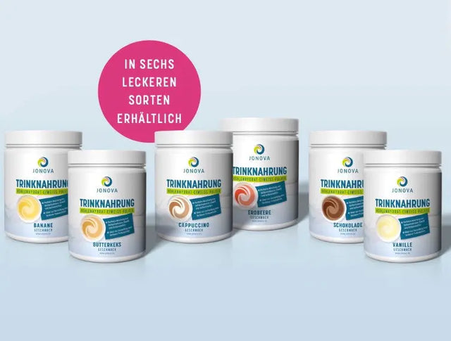 JONOVA Trinknahrung, Mischkarton 6 x 750g Dose Jonova