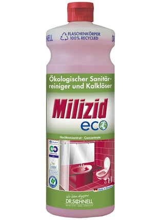 MILIZID ECO - Ökologischer Sanitärreiniger und Kalklöser DR. SCHNELL