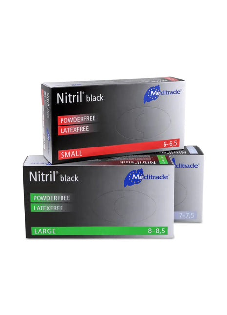 Nitril black Untersuchungs- und Schutzhandschuh Meditrade