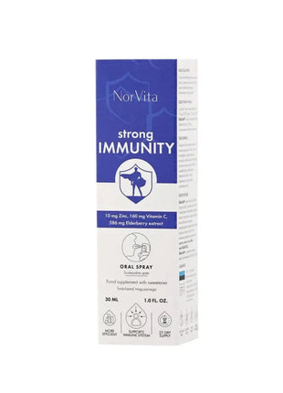 NorVita Starke Immunität Zink mit Holunderbeere Spray 30 ml Nordic Vitamins OÜ