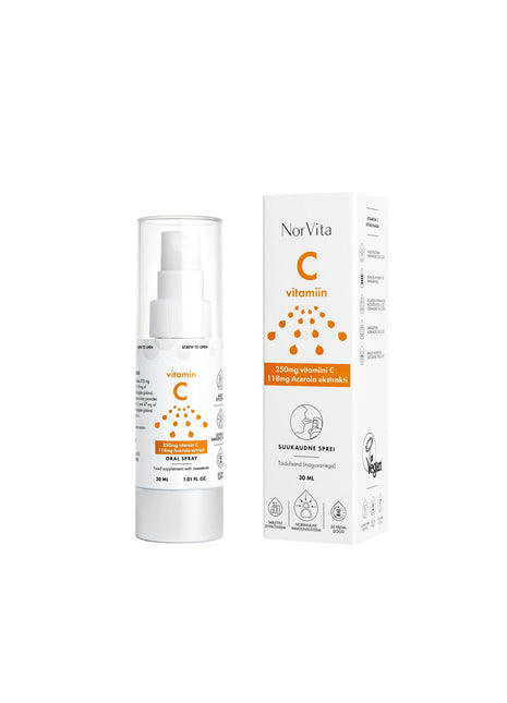 NorVita Vitamin C Spray 30 ml Nordic Vitamins OÜ