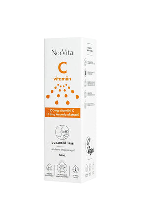 NorVita Vitamin C Spray 30 ml Nordic Vitamins OÜ