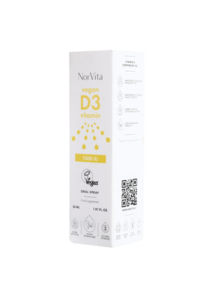 NorVita Vitamin D3 Spray Vegan 30 ml Nordic Vitamins OÜ