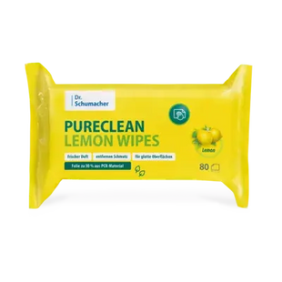 Pureclean Lemon Wipes Dr. Schumacher