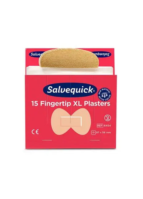 Salvequick Fingerspitzen-Pfl. 15 St. elastisch, Refill 6454 Orkla Care