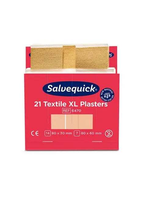 Salvequick Pflaster-Abschnitte elastisch 21 St. , Refill 6470 Orkla Care