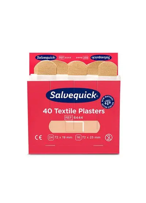Salvequick Pflaster-Strips elastisch 40 Stück, Ref. 6444 Orkla Care