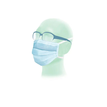 Suavel® Antifog OP-Maske für Brillenträger Meditrade