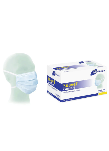 Suavel® Comfort OP-Maske zum Binden Meditrade