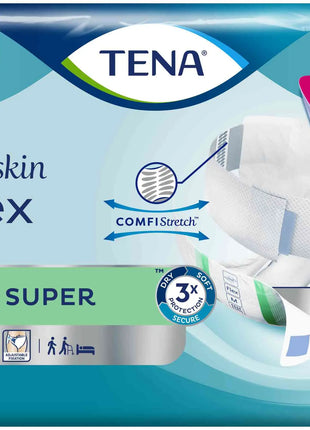 TENA ProSkin Flex Super - Inkontinenzvorlagen mit Hüftbund TENA
