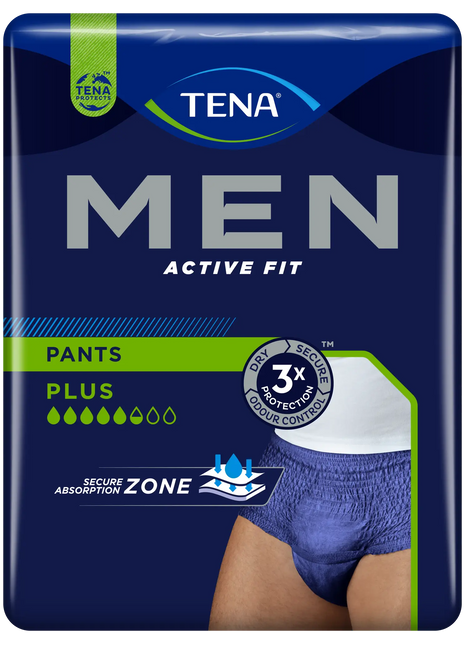TENA Men Active Fit Pants Plus - A+M Care