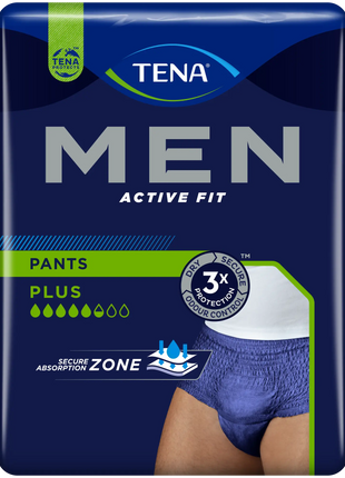 TENA Men Active Fit Pants Plus - A+M Care