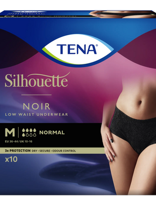 TENA Unterwäsche Silhouette Pants Normal Noir - A+M Care