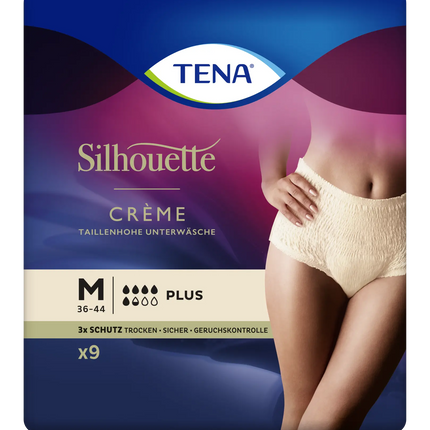 TENA Unterwäsche Silhouette Pants Plus Crème - A+M Care