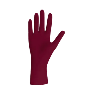 Unigloves BURGUNDY PEARL Einmal-Untersuchungshandschuhe aus Nitril Unigloves