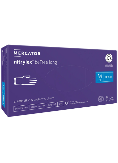 nitrylex® beFree long Nitrilhandschuhe Mercator