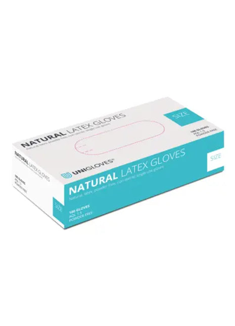 Unigloves Natural Latex Handschuh - A+M Care