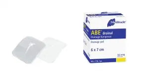 ABE® drainal , 6 x 7 cm, steril - A+M Care