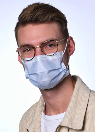 Medizinische Mund-Nasen-Maske Typ I, VPE 50 - A+M Care