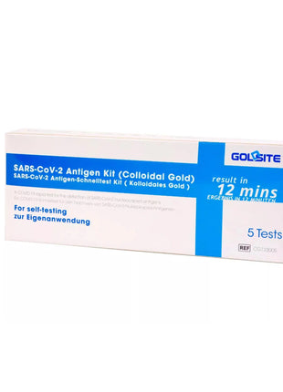 COVID-19 Antigen Schnelltestkit Nasal Goldsite - A+M Care