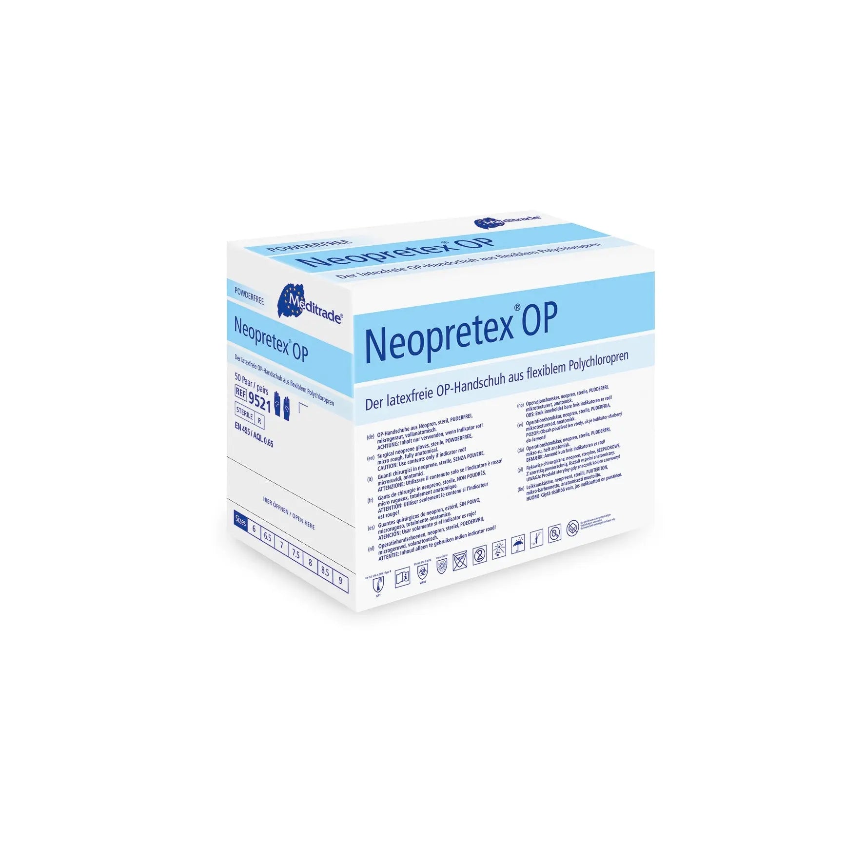 polychloropren handschuhe Neopretex® OP OP-Handschuh aus Polychloropren