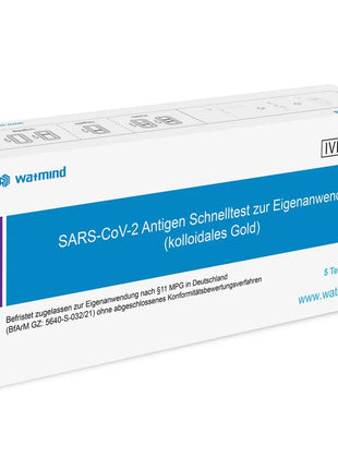 COVID-19 Antigen Schnelltestkit Lollytest Watmind - A+M Care