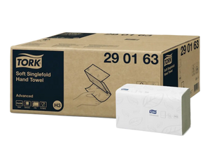 Tork Papier Falthandtücher, 2-lagig, Zick-Zack-Falzung, weiß, 3750 Blatt - A+M Care